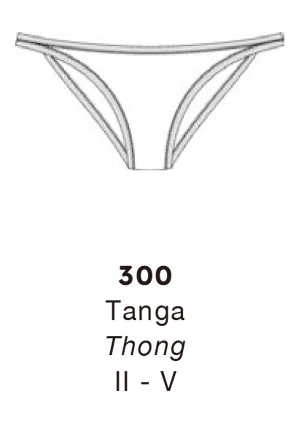 【300】WOMAN THONG COTTON LISLE ELASTIC GAUZE【Oscalito】