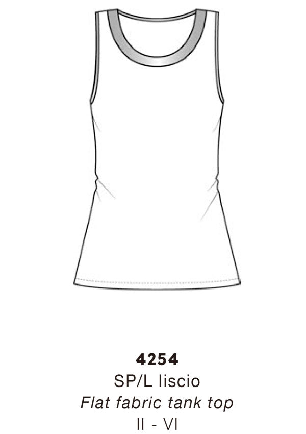 【4254】WOMAN TANK SHIRT WOOL SILK SATIN TRIM【Oscalito】