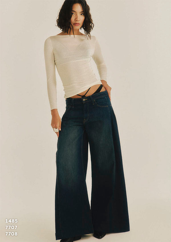 【7708】WOMAN BRAZILIAN BRIEFS W LACES TULLE/EA CHANTILLY 【Oscalito】