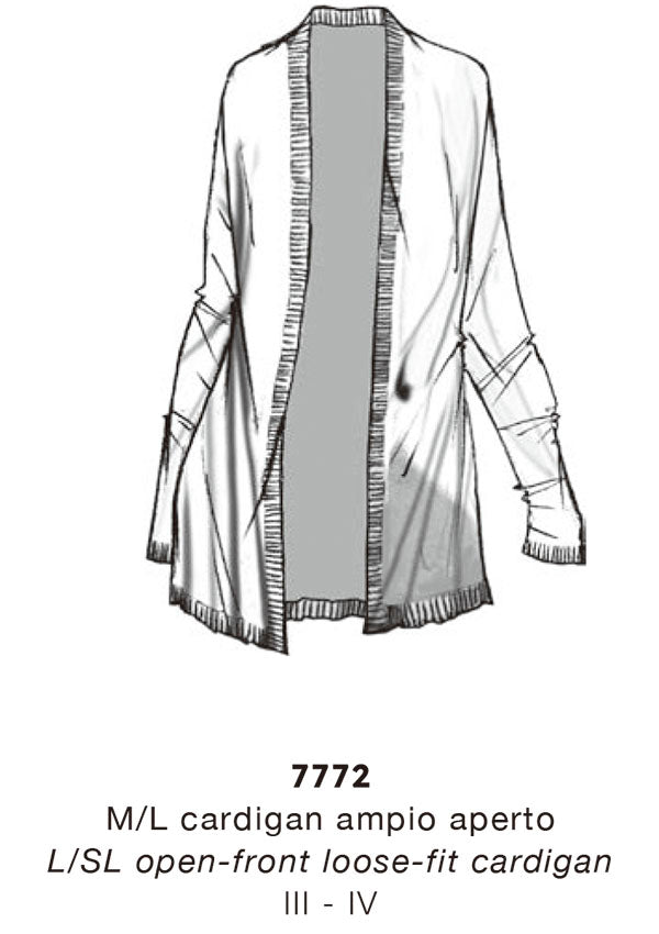 【7772】D CARDIGAN LANA 【Oscalito】