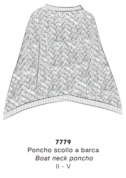 【7779】D PONCHO ALPACA LANA 【Oscalito】