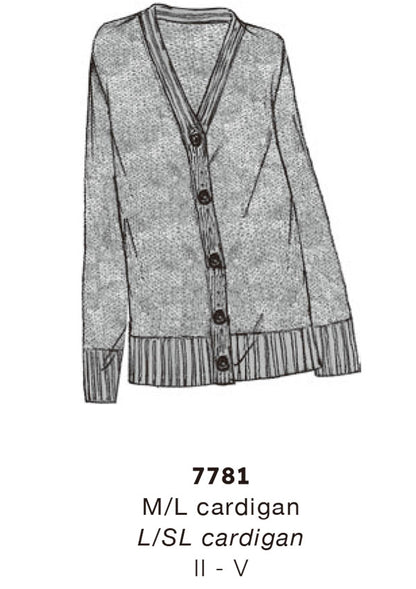 【7781】D CARDIGAN ALPACA E LANA 【Oscalito】