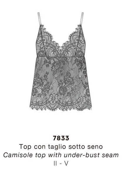 【7833】WOMAN TOP ALLOVER LACE【Oscalito】