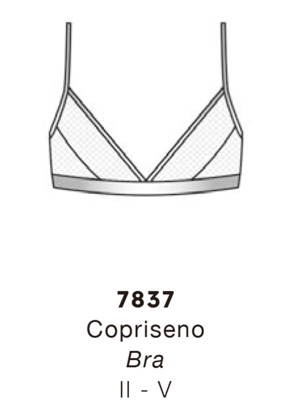 【7837】WOMAN TULLE BRA 【Oscalito】